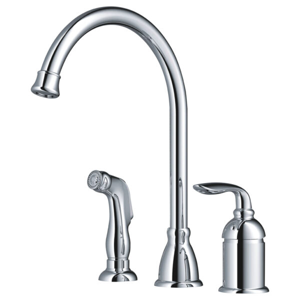 191-6614 Majestic Single Handle Kitchen Faucet